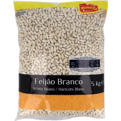 Mostrar detalhes para Feijão Branco Fidalgo MASTERCHEF 5kg Imagem de Feijão Branco Fidalgo MASTERCHEF 5kg