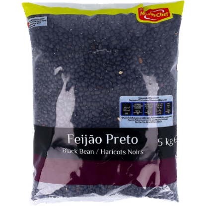 Mostrar detalhes para Feijão Preto MASTERCHEF 5kg Imagem de Feijão Preto MASTERCHEF 5kg