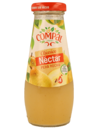 Mostrar detalhes para Sumo de Pêra Rocha COMPAL 200ml Imagem de Sumo de Pêra Rocha COMPAL 200ml