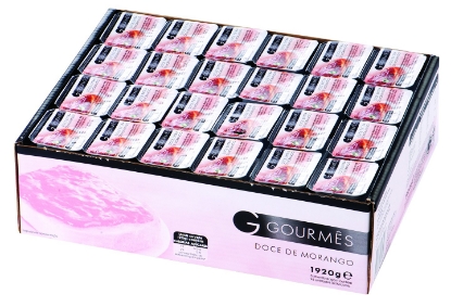 Mostrar detalhes para Doce Morango GOURMÊS 120x20g Imagem de Doce Morango GOURMÊS 120x20g