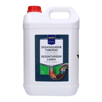 Mostrar detalhes para Desentupidor de Canos MAKRO PROFESSIONAL 5L Imagem de Desentupidor de Canos MAKRO PROFESSIONAL 5L