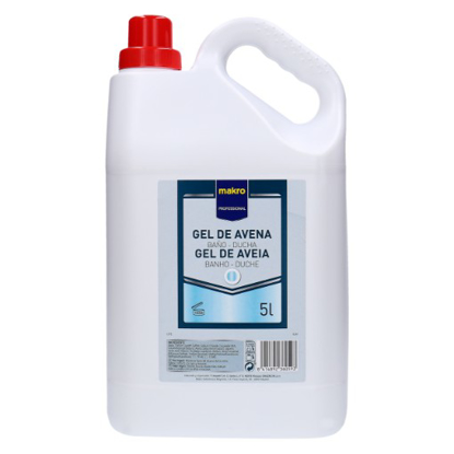 Mostrar detalhes para Gel de Banho Aveia MAKRO PROFESSIONAL 5L Imagem de Gel de Banho Aveia MAKRO PROFESSIONAL 5L