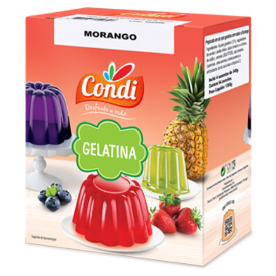 Imagem de Gelatina de Morango CONDI 1,36kg