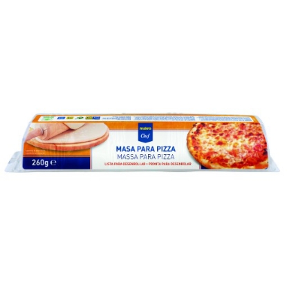 Mostrar detalhes para Massa de Pizza MAKRO CHEF 260g Imagem de Massa de Pizza MAKRO CHEF 260g