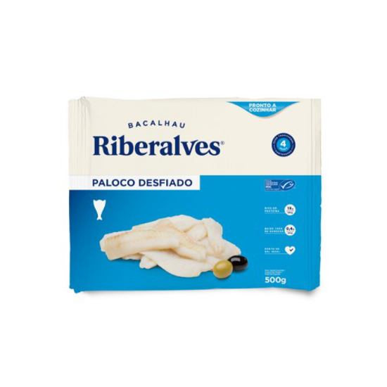 Imagem de Paloco Desfiado Pacífico RIBERALVES 500g Congelado