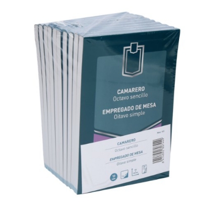 Mostrar detalhes para Blocos Empregado de Mesa Oitavo  Simples MAKRO PROFESSIONAL 10un Imagem de Blocos Empregado de Mesa Oitavo  Simples MAKRO PROFESSIONAL 10un