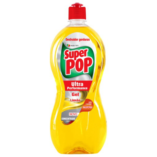 Imagem de Detergente de Loiça Concentrado Limão SUPER POP 700ml