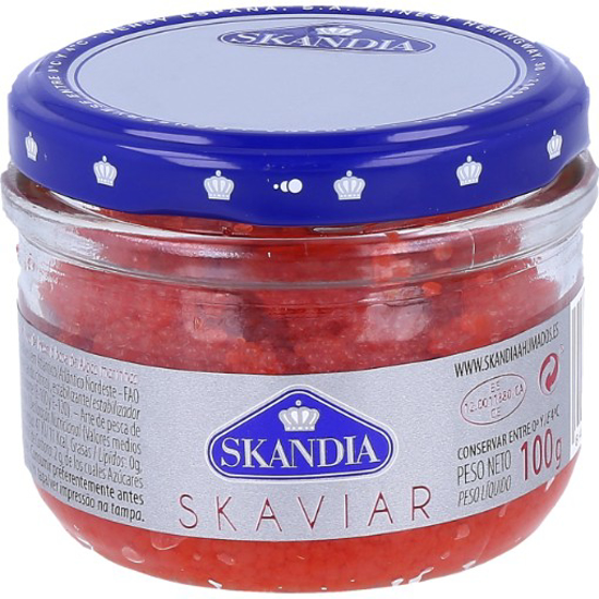 Imagem de Caviar Sucedâneo Vermelho SKANDIA 100g