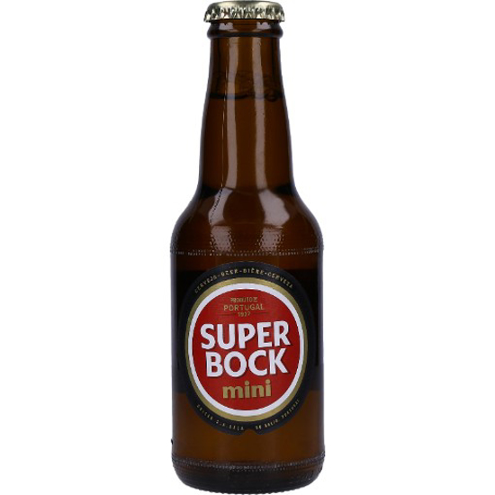 Imagem de Cerveja Com Álcool Mini SUPER BOCK 30x20cl
