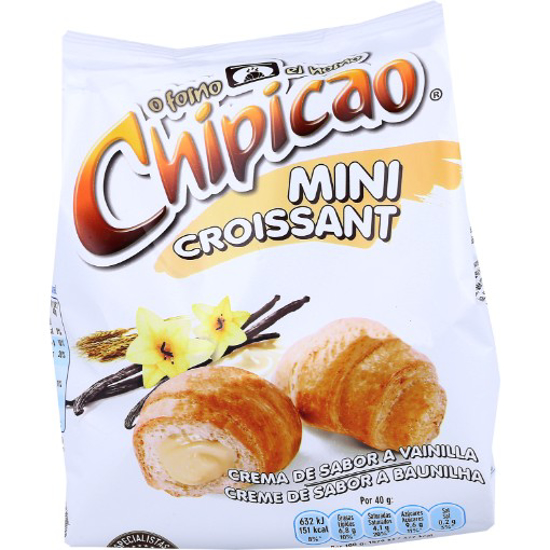 Imagem de Mini Croissant de Baunilha CHIPICAO 80g
