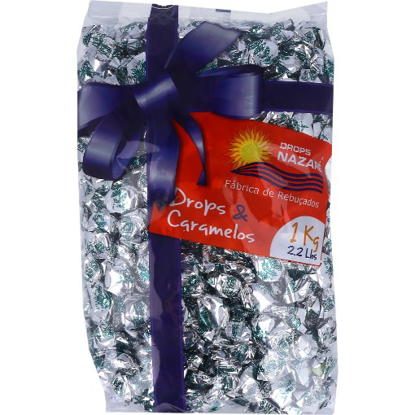 Mostrar detalhes para Rebuçados de Mentol NAZARÉ 1kg Imagem de Rebuçados de Mentol NAZARÉ 1kg