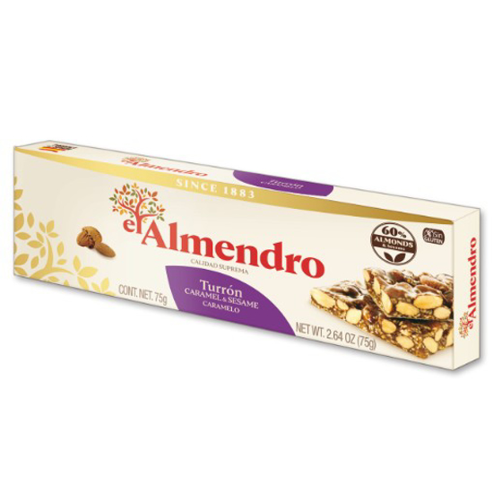 Imagem de Barra Torrão Caramelo EL ALMENDRO 75g