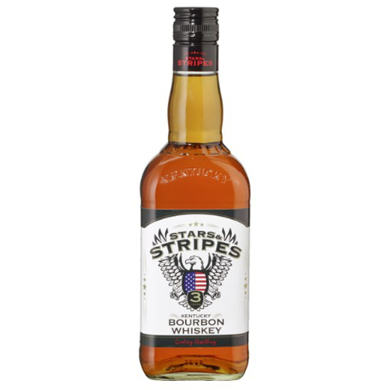 Imagem de Whisky Bourbon STARS&STRIPES 70cl