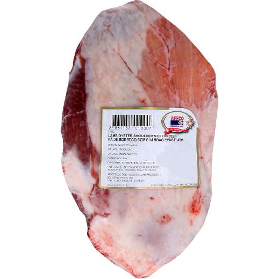 Imagem de Pá de Borrego Sem Chambão Nova Nova Zelândia 1kg Congelada (kg)
