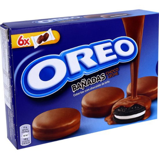 Imagem de Bolacha Com Cobertura de Chocolate de Leite OREO 246g