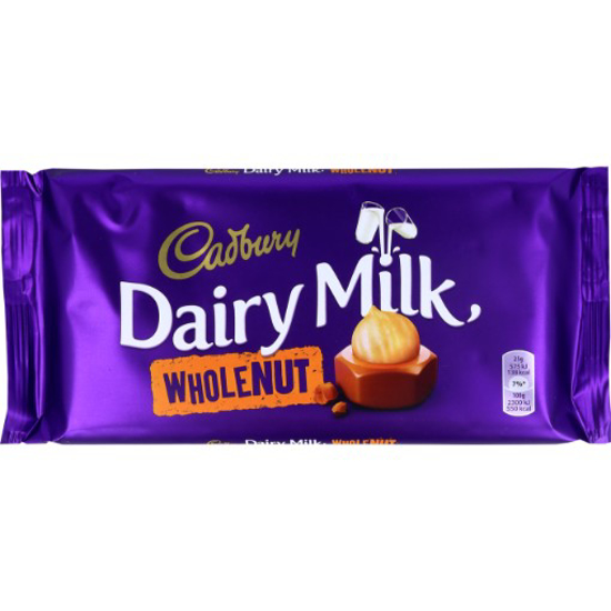 Imagem de Chocolate Whole Nut CADBURY 200g