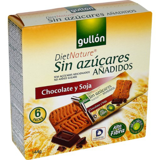 Imagem de Snack Chocolate Soja Diet Nature GULLÓN 144g