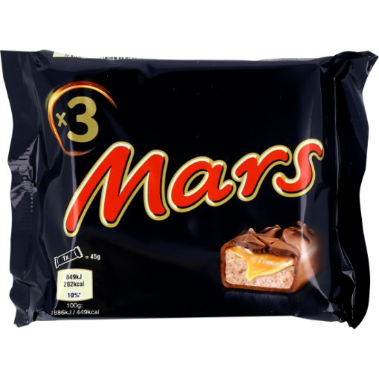 Imagem de Snacks de Chocolate e Caramelo MARS 3x50g