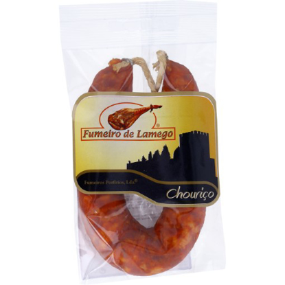 Mostrar detalhes para Chouriço Vermelho Lamego Fumeiros Porfirios MONTE GRANDE 200g Imagem de Chouriço Vermelho Lamego Fumeiros Porfirios MONTE GRANDE 200g