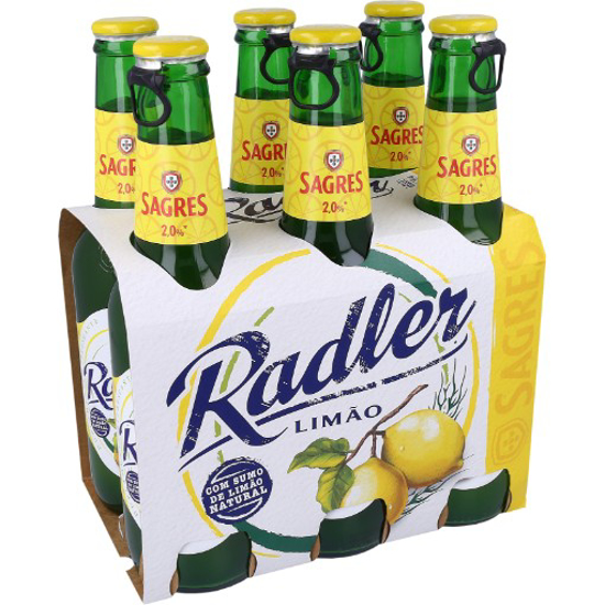 Imagem de Cerveja Com Álcool Radler SAGRES 6x33cl