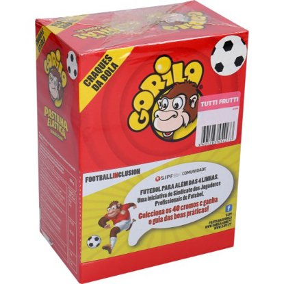 Mostrar detalhes para Pastilhas Elásticas Tutti-Frutti GORILA 100un Imagem de Pastilhas Elásticas Tutti-Frutti GORILA 100un