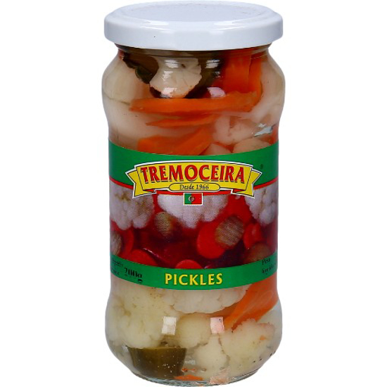 Imagem de Pickles Mistos Frasco TREMOCEIRA 200g