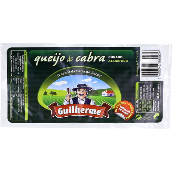 Imagem de Queijo de Cabra Curado Atabafado Queijaria GUILHERME 80x2g