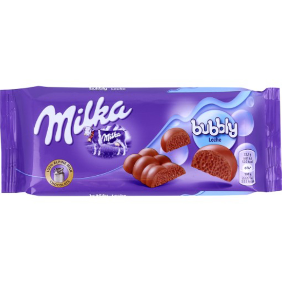 Imagem de Chocolate Bubbly MILKA 100g