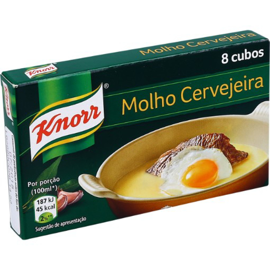 Imagem de Caldo Molho Cervejeira. KNORR 8un