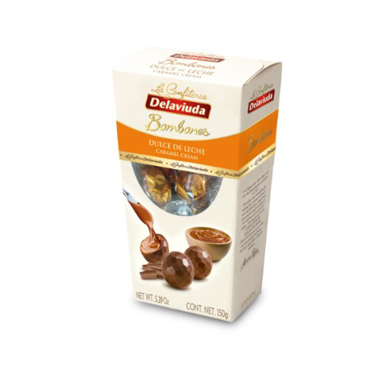 Imagem de Bombons Chocolate Leite de Creme DELAVIUDA 150g