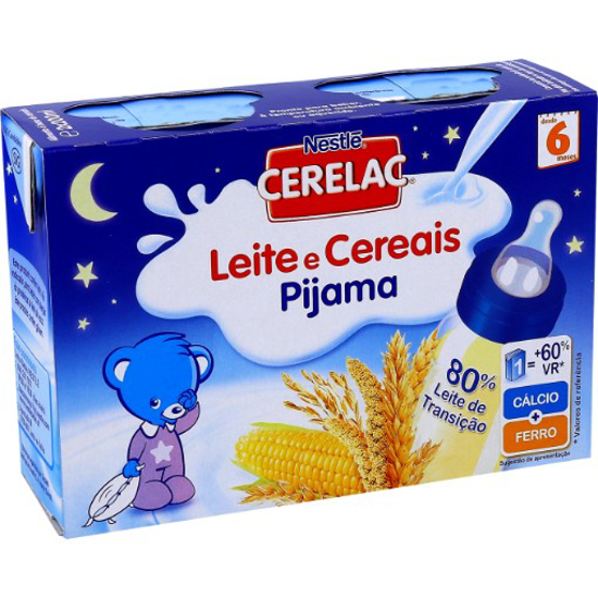 Imagem de Leite e Cereais +6 Meses CERELAC 2x200ml