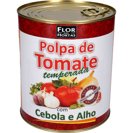 Imagem de Molho de Tomate Com Cebola de Alho FLOR DAS HORTAS 3kg