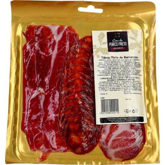 Imagem de Tabua Mista Porco Iberico BARRANCARNES 150g