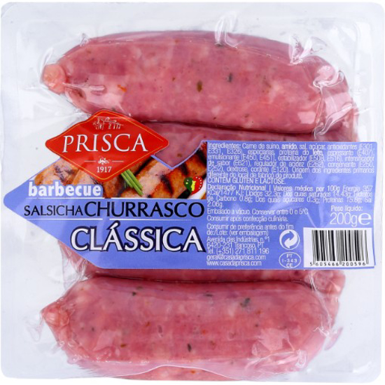 Imagem de Salsichas Churrasco Casa PRISCA 200g