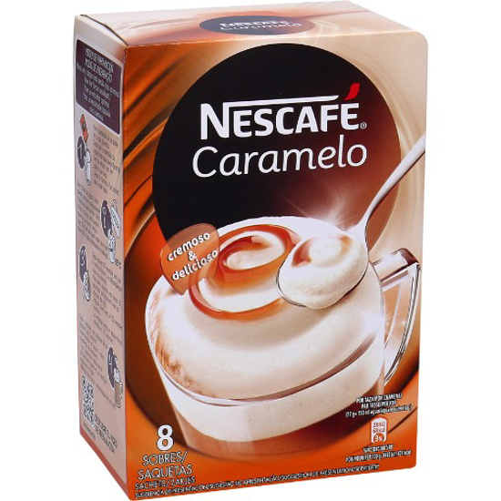 Imagem de Café Solúvel Cappuccino Caramelo NESCAFÉ 136g
