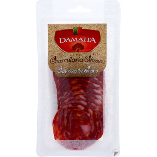 Imagem de Chourição Castelhano Clássico Fatiado DAMATTA 120g