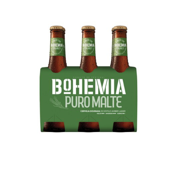 Imagem de Cerveja Com Álcool Bohemia Pilsener SAGRES 6x33cl
