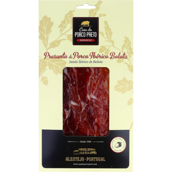 Imagem de Presunto de Porco Ibérico Bolota Fatiado BARRANCARNES 80g