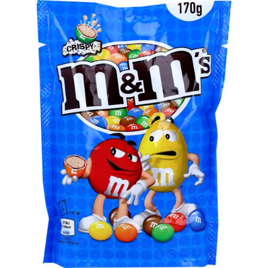 Imagem de Chocolate Crispy Saqueta M&M'S 170g