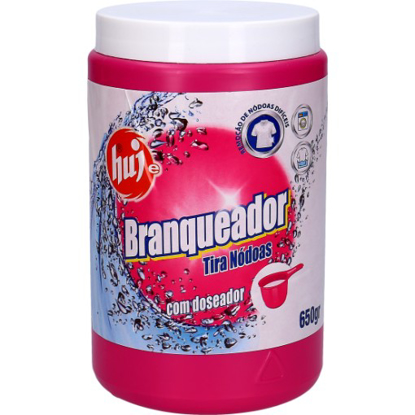 Mostrar detalhes para Tira Nódoas Branqueador HUJE 650g Imagem de Tira Nódoas Branqueador HUJE 650g