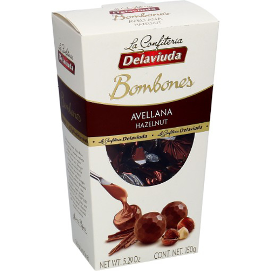 Imagem de Bombons Chocolate Com Avelãs DELAVIUDA 150g