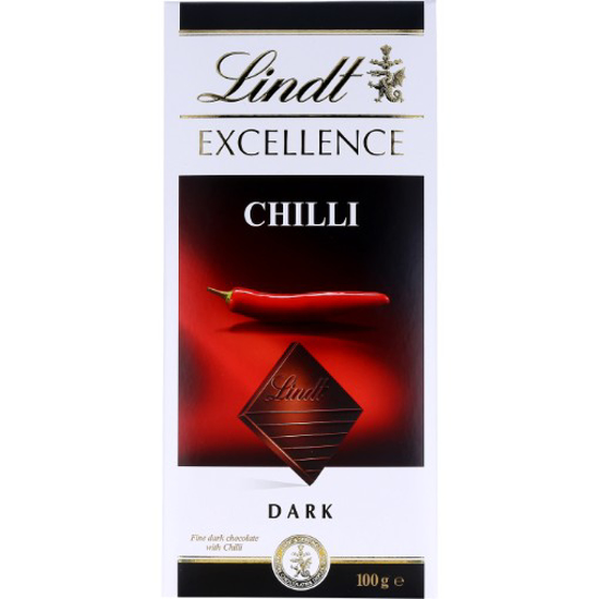 Imagem de Chocolate Negro Chili Excellence LINDT 100g