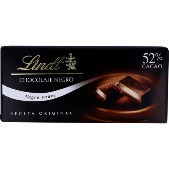 Imagem de Chocolate Negro 52% Cacau LINDT 125g