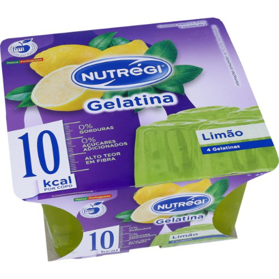 Picture of Gelatina de Limão 10Kcal NUTRÉGI 4x100g