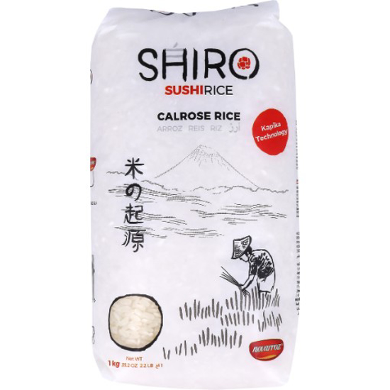 Imagem de Arroz Extra Calrose SHIRO 1kg