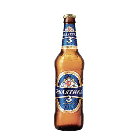 Imagem de Cerveja Class 3 Russa BALTIKA 45cl