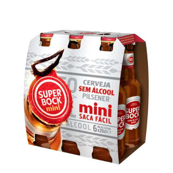 Imagem de Cerveja Sem Álcool SUPER BOCK 6x20cl