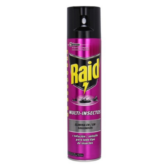 Imagem de Insecticida Spray Multi Insectos RAID 400ml