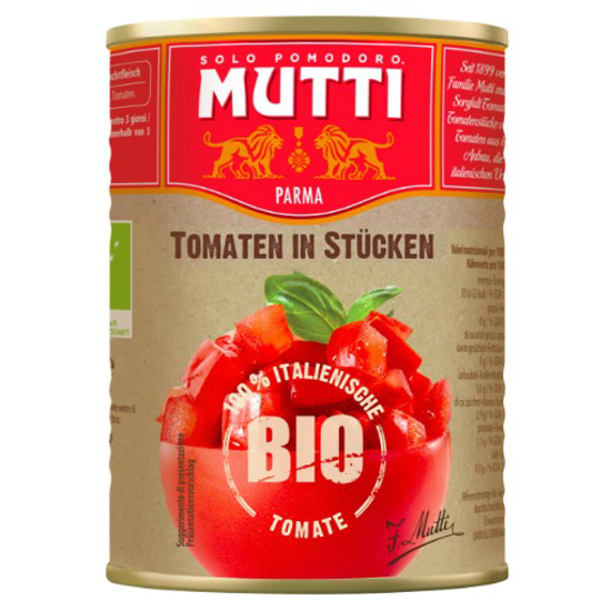 Imagem de Tomate em Pedaços Biológico MUTTI 400g