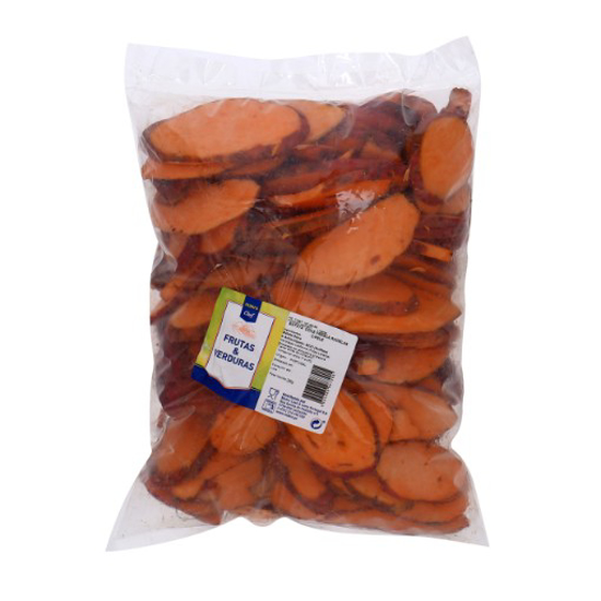 Imagem de Batata Doce Polpa Laranja Fresca Rodelas Com Pele 4ª Gama MAKRO CHEF 2,5kg